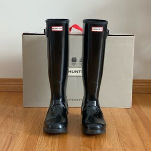 Black Hunter Rain Boots